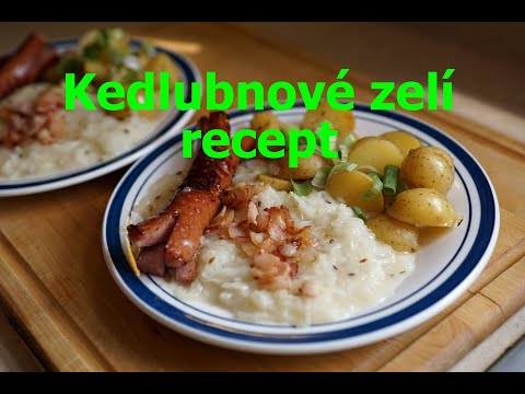 Video: Recept Na Zelí Ze Kedlubnu
