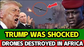 Ibrahim Traore Spotted & Destroyed Western Drones Over Burkina Faso — Trump Left in Shock
