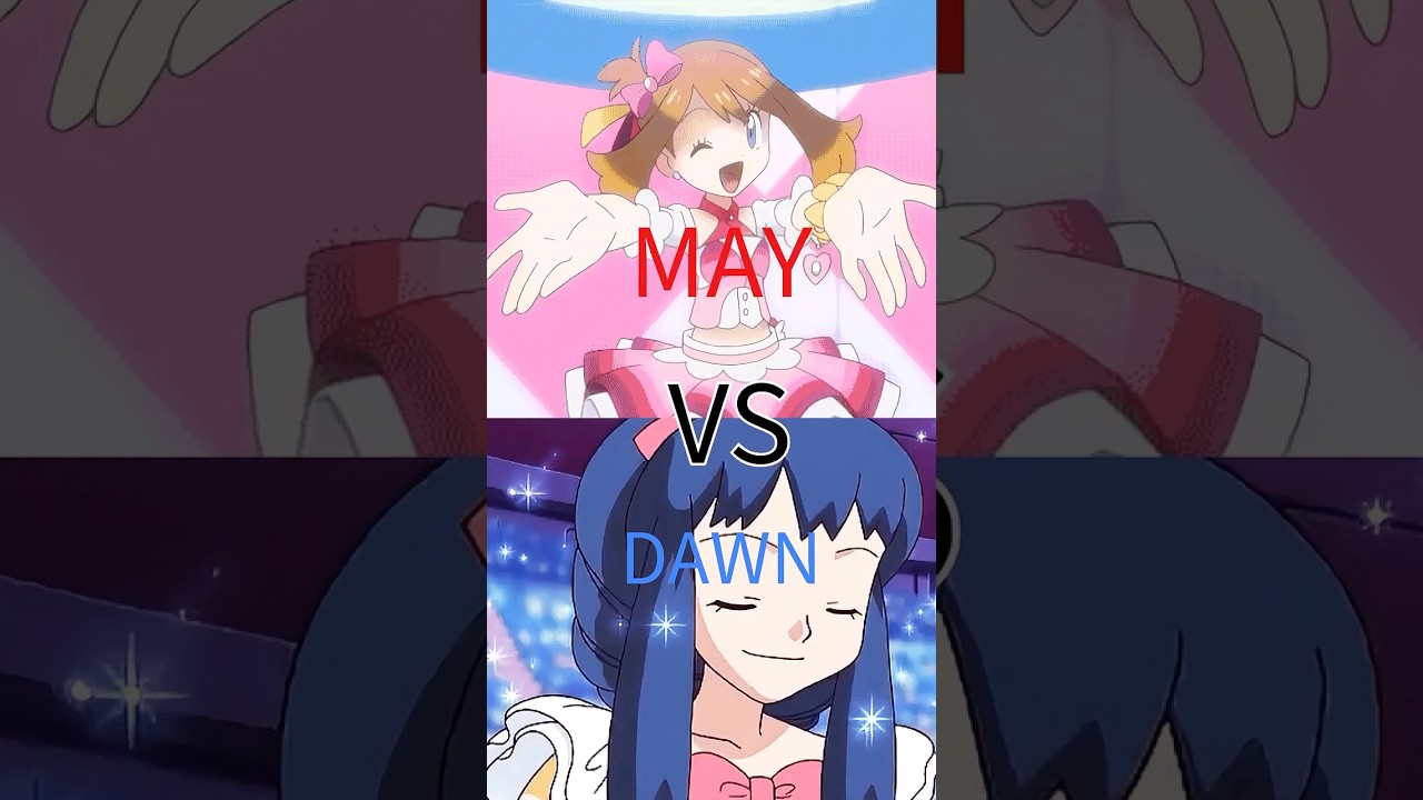 May vs Dawn || who is better coordinator/pokemon 1v1 