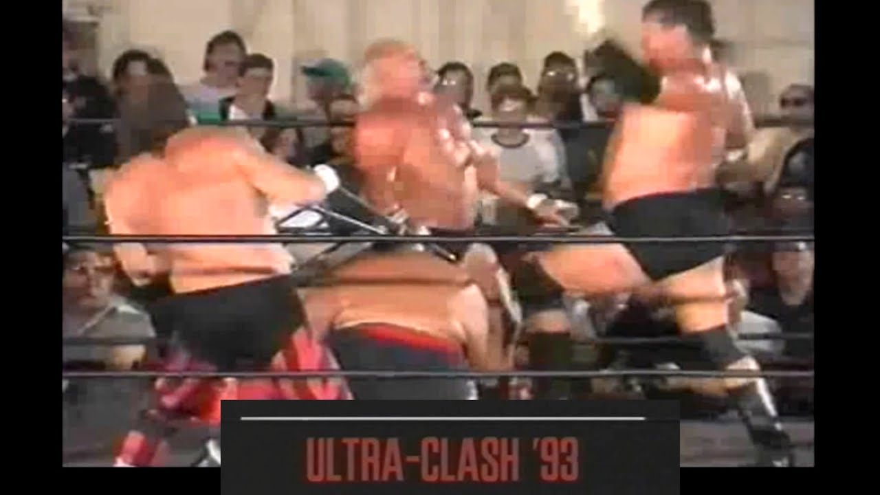 Abdullah The Butcher & Kevin Sullivan vs. Terry Funk & Stan Hansen (ECW 1993)
