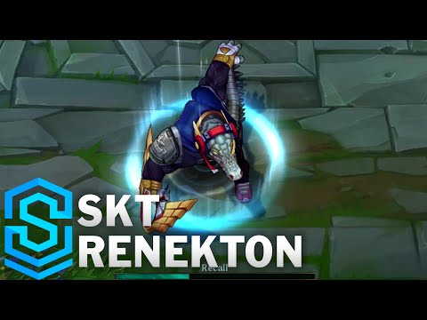 Skt Renekton Skin Spotlight League Of Legends Youtube