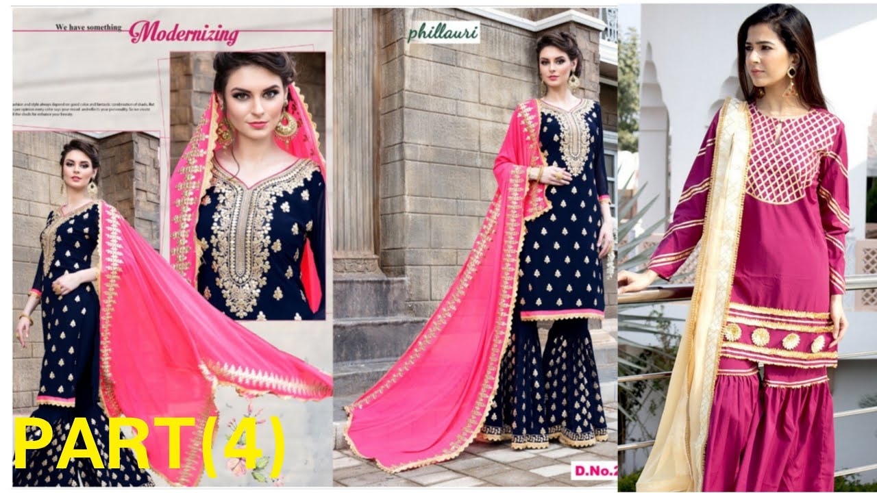 Gota Patti Dresses Beautiful Gota Lace Dresses For Party Wear New