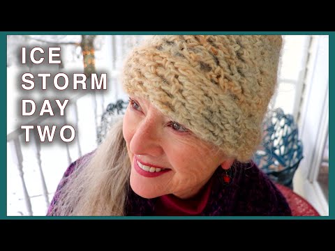 Ice Storm Day Two | I Walked To The Mailbox!