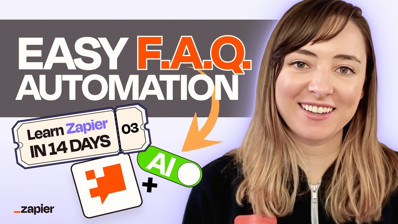 Create an AI FAQ Chatbot | Learn Zapier in 14 Days