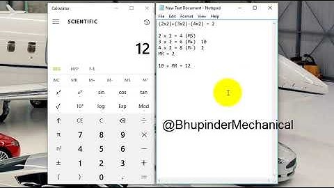 What do MC, MR, MS, M+ , and M- in calculators do?
