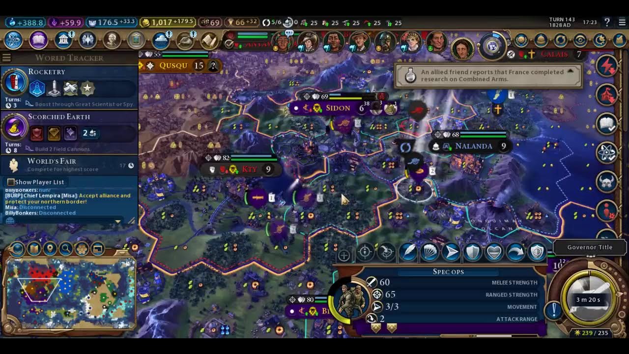 Civilization VI Competitive Online Multiplayer 2025 Match 1 YouTube