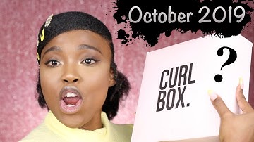 October 2019 CurlBox Unboxing | Curls Unleashed | Loaferette