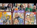 DRAWING FUNNY CARICATURES OF PEOPLE  | B3ST REACTIONS [Pt. 17]