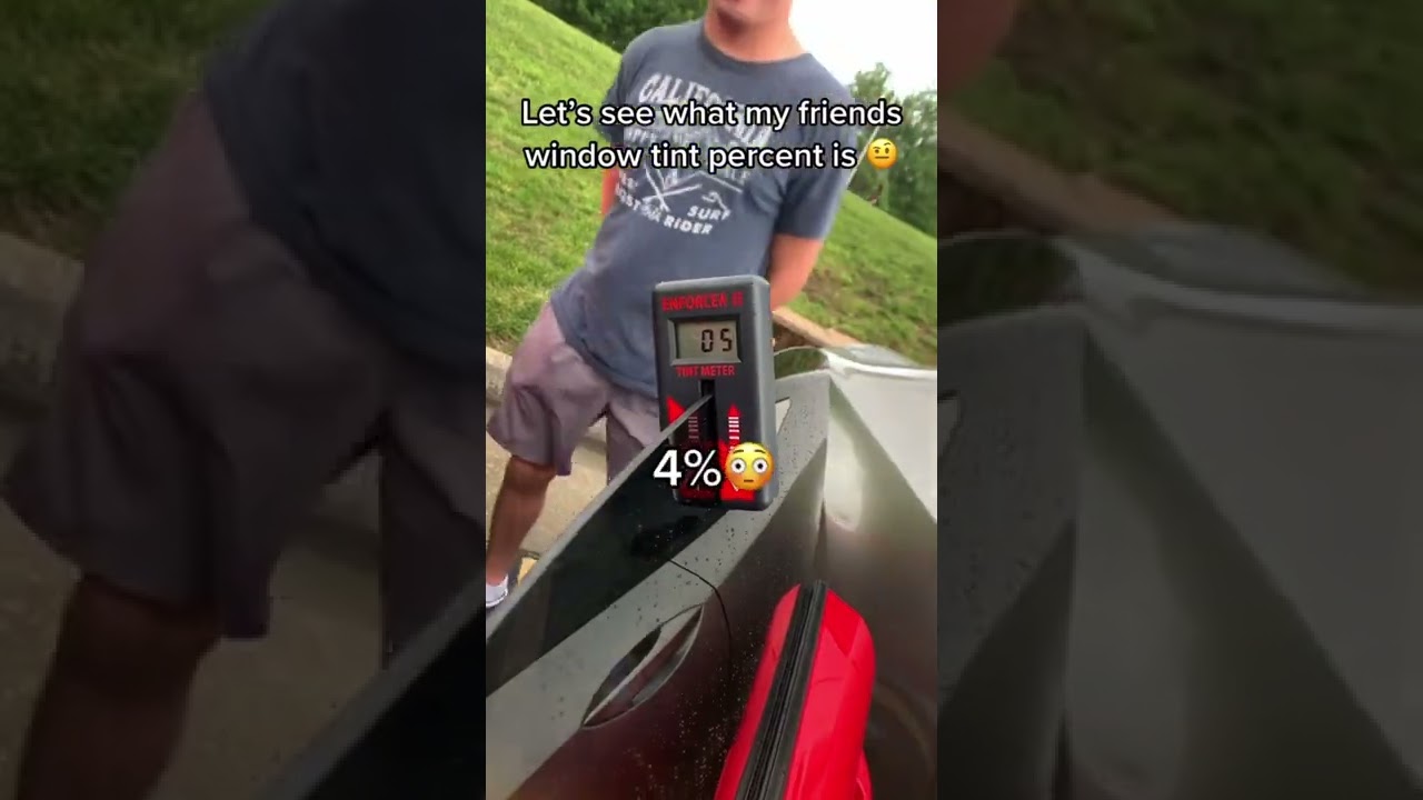 Testing Cars Window Tint Percentage 🤫