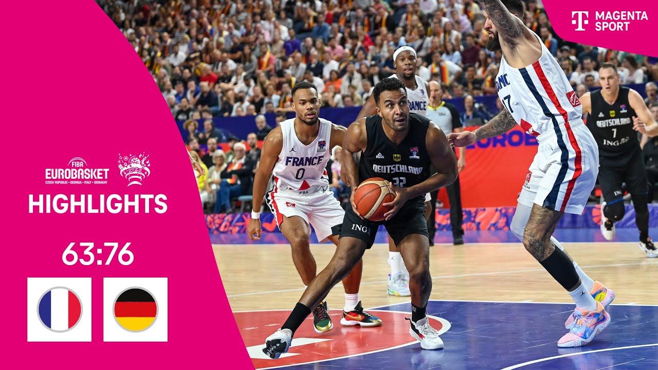 Frankreich - Deutschland Highlights FIBA EUROBASKET 2022