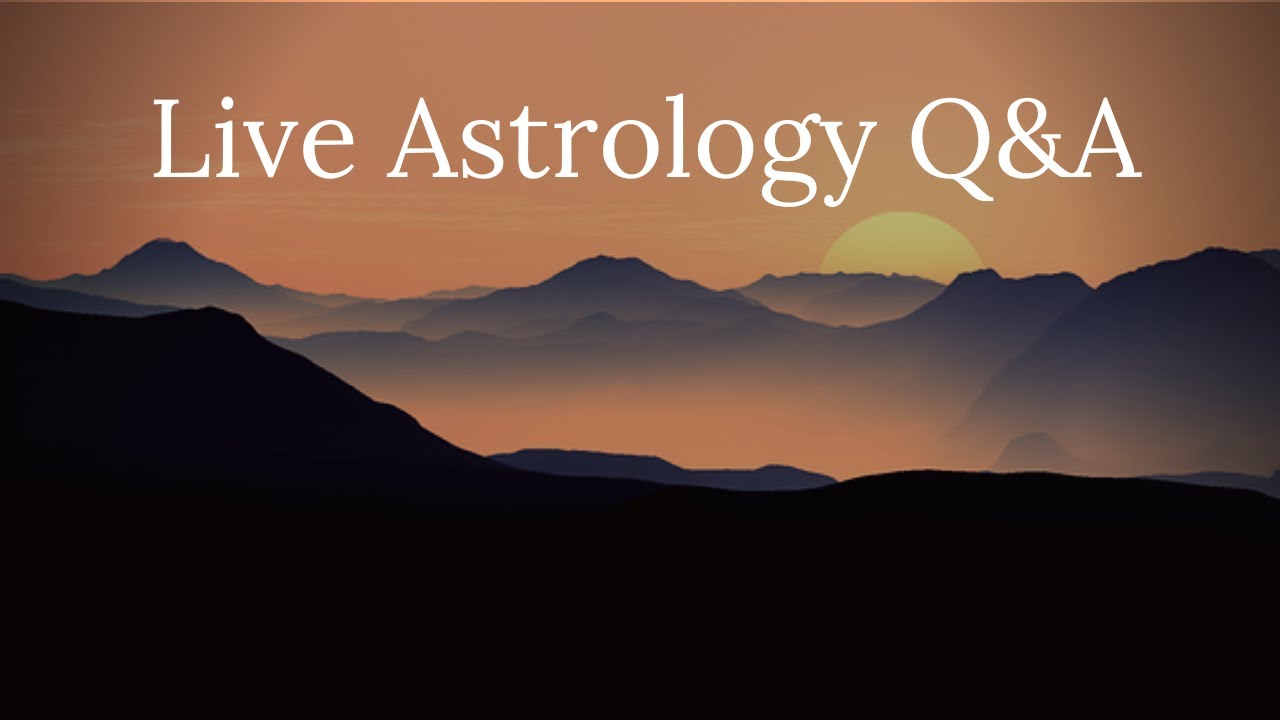 Live Astrology Q&A - YouTube