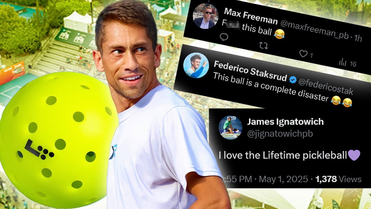 Is the New Lifetime Pickleball Any Good? - Ball Review with Zane Navratil