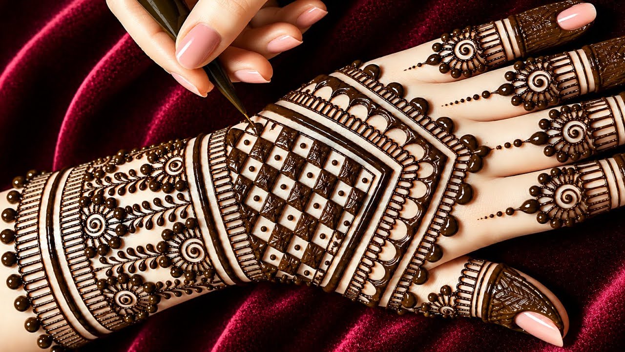 New simple arabic mehndi designs | Easy mehndi design | mehndi designs | mehndi