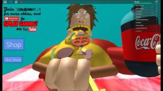 Escape The Giant Fat Guy Obby - how to escape the giant fat guy obby roblox youtube