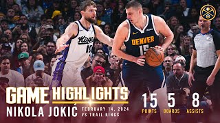 Nikola Jokić Full Game Highlights vs. Kings 🎥