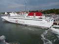 Fast Ferry Gotlandia II leaving Visby