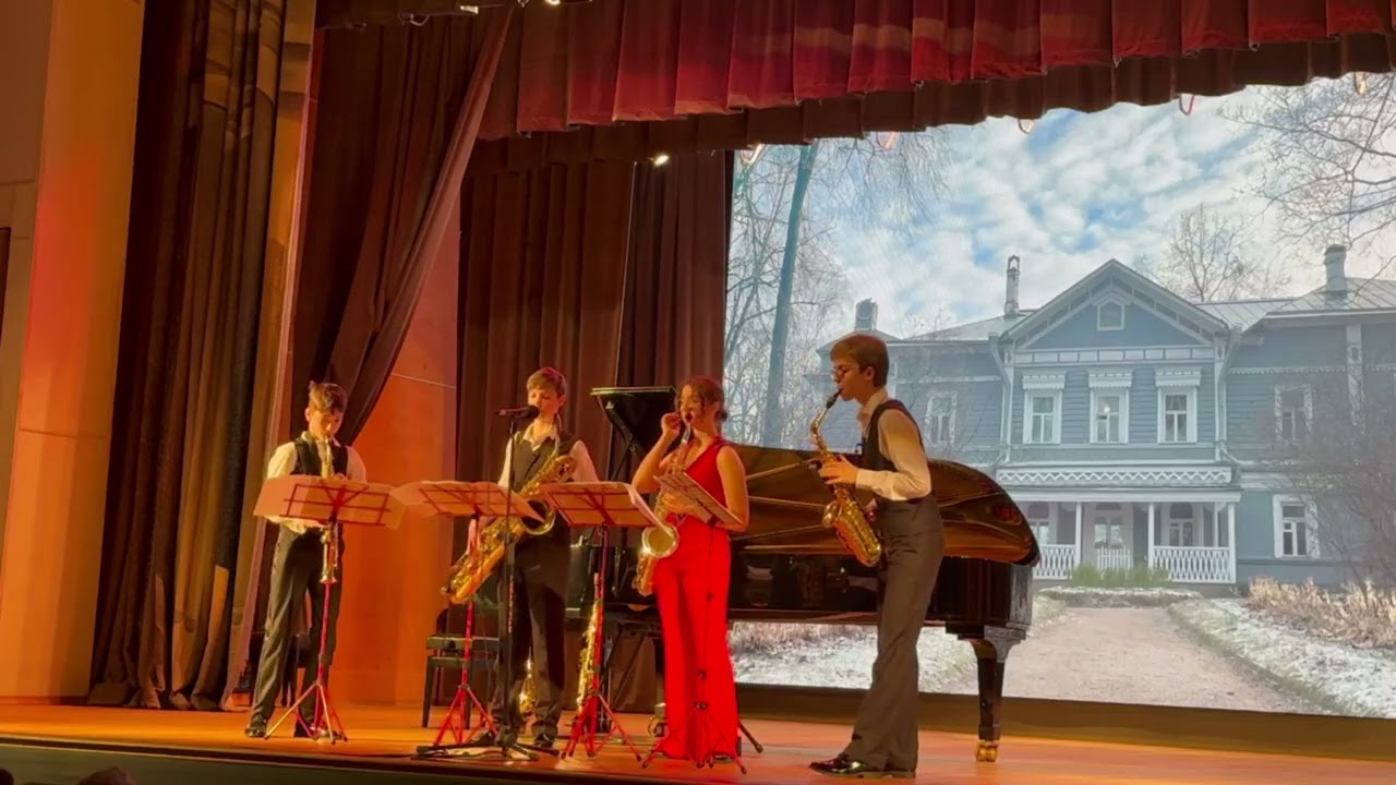 Квартет «Полный привод». Ж.Ноле «Чардаш». Педагог А.Б.Петрова