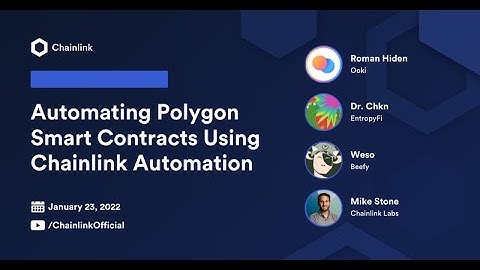 Automating Smart Contract Execution & Chainlink Automation | with Ooki, EntropyFi, & Beefy Finance
