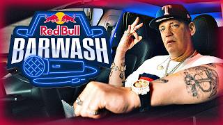 Money Boy Freestyle Challenge: Neuer Rap in nur einem Waschgang | Red Bull Barwash