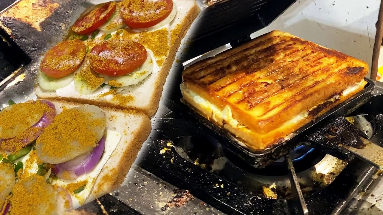 3 Layer Crispy Paneer Sandwich | JR Sandwich | Indore Street Food 2021 | Amazing Sandwich Stall | Street Food Zone