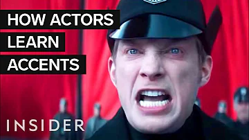 Do actors use accents?
