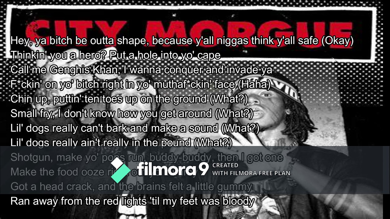 CITY MORGUE - MOUTHGUARD LYRICS