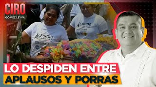 Entre aplausos, sepultaron a Alfredo Cabrera, candidato asesinado en Coyuca de Benítez | Ciro