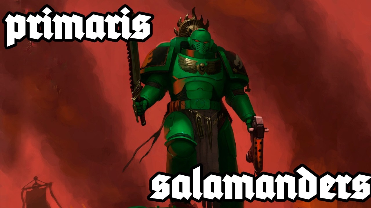 Воин Вулкана сын пламени #Warhammer40k #Salamanders #Kitbash