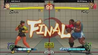 Ceo2013 Ssf4 Ae Ver. 2012 - Age Chris G Vs Eg Pr Balrog - Losers Semis