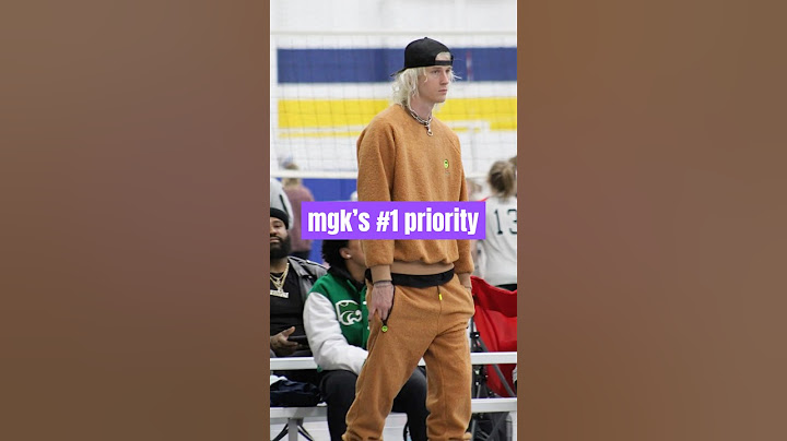 mgk putting his family first, career second