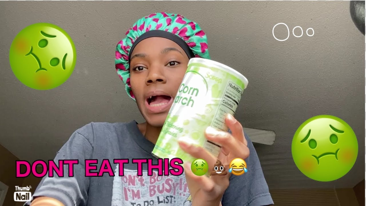 Trying Corn Starch For the first time “🤢”(Never again!!) ️ YouTube