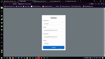 #2 - Membuat Halaman Register dan Login - Tutorial Login Multi User CodeIgniter 4