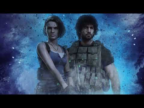 Resident Evil 3 Remake Save Room Theme with Rain 🌧️ | 10 Hours Extended