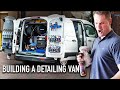 How to do a custom mobile detailing truck setup