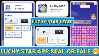 Lucky Star App Real Or Fake॥Lucky Star App Legit Or Scam॥Lucky Star Game Withdrawal॥ Lucky Star Game screenshot 3