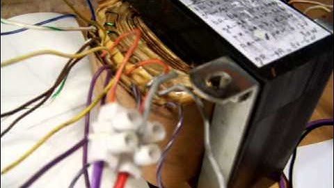 how to figure out an unknown transformer, part 2