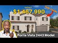 NEW LUXURY HOMES NEAR LOS ANGELES MODEL TOUR | Ponte Vista Model 2443 by KB homes