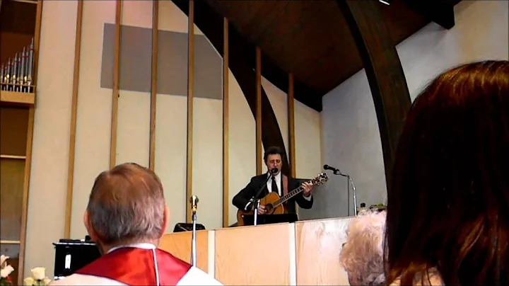 Steve Howell Singing at Lucille's Funeral