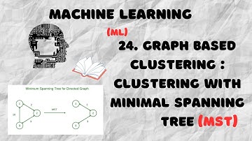 #24 What is  Minimal Spanning Tree (MST) Explained | Graph Based Clustering | ML