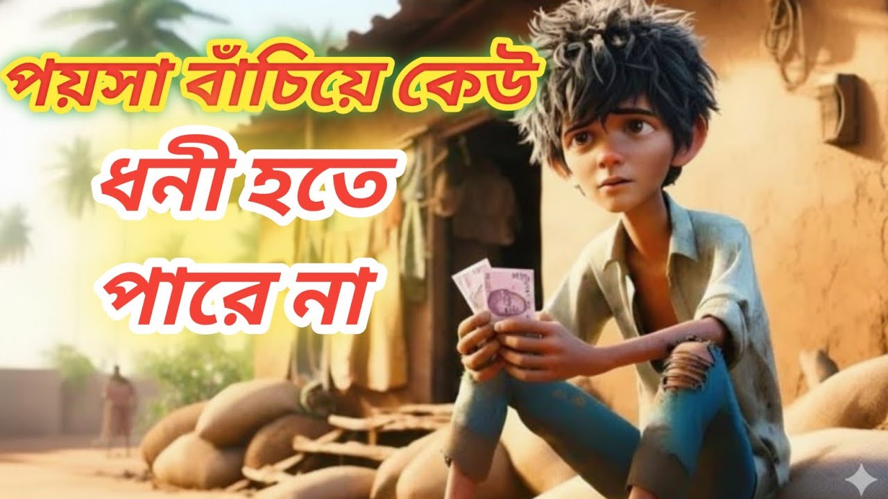 পয়সা বাঁচিয়ে কেউ কখনো ধনী হতে পারে না ll টাকাকে সঠিকভাবে ব্যবহার করুন 🙏🙏ll Bangla Mitivation story 