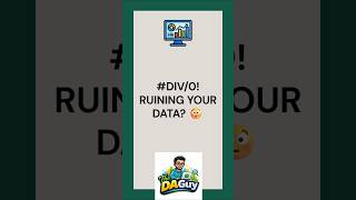 #DIV/0! Error in Excel Explained  #excel #dataanlysis #exceltips #productivity #excellearning #data