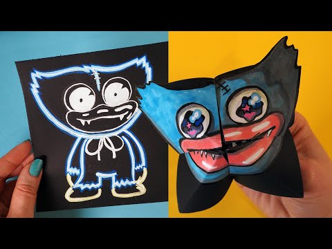 Финал КОНКУРСА! Рисуем Хагги Вагги в неоновом стиле Poppy Playtime