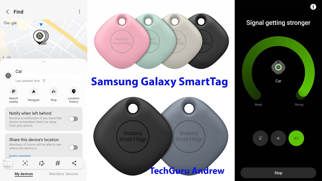 Samsung Galaxy SmartTag SETUP 