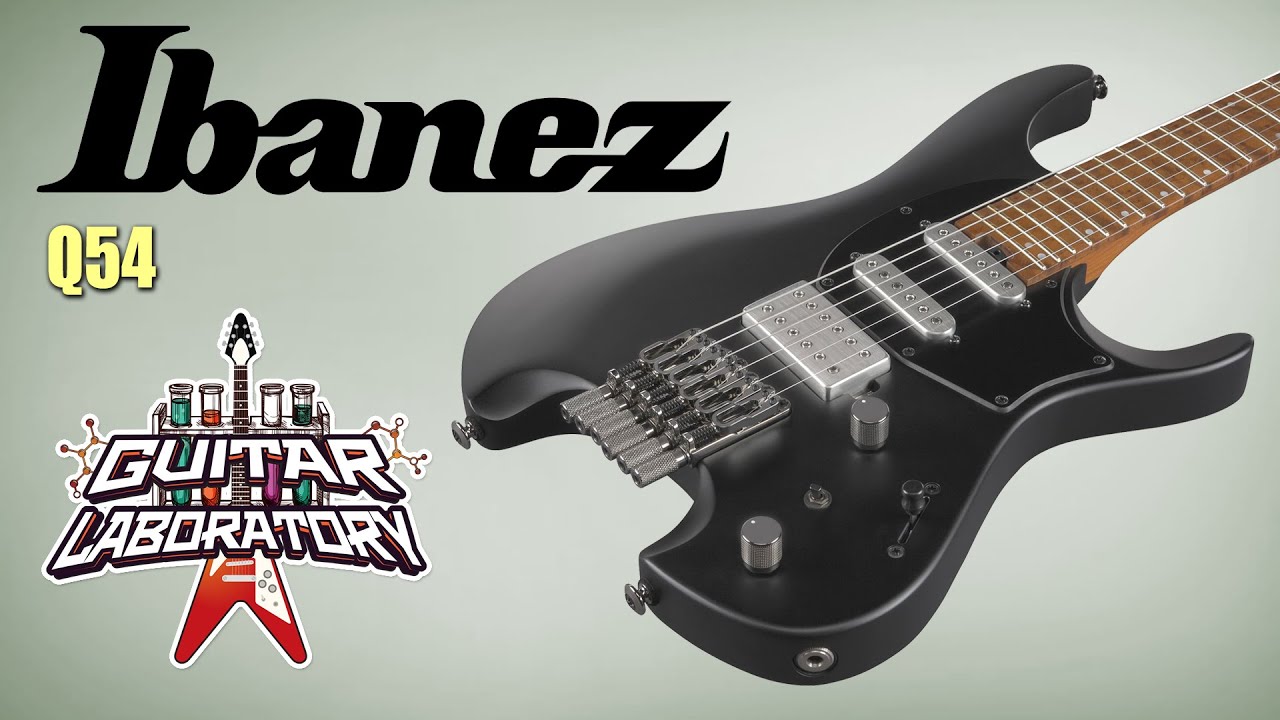 Eng Sub] IBANEZ Q54 headless electric guitar - YouTube