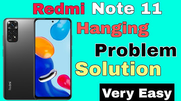 Redmi note 11 Hang problem Solution || Redmi note 11 lagging problem solution 100%