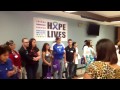 Trauma survivors say thanks