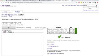 codingbat List Problems