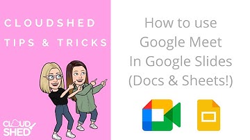 How To Use Google Meet in Google Slides (Google Docs & Google Sheets)