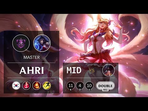 Ahri Mid Vs Akali - KR Master Patch 9.7