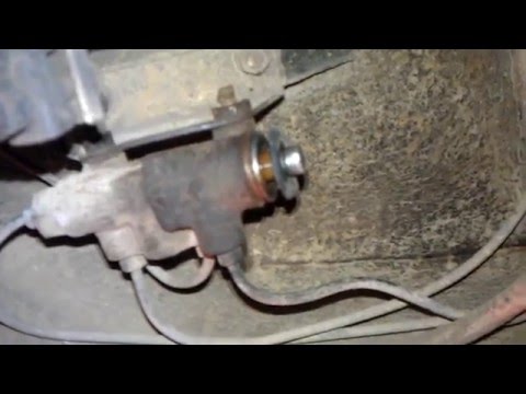 Регулятор тормозных усилий Шаман установка и регулировка ВАЗ 2108 2110 2112